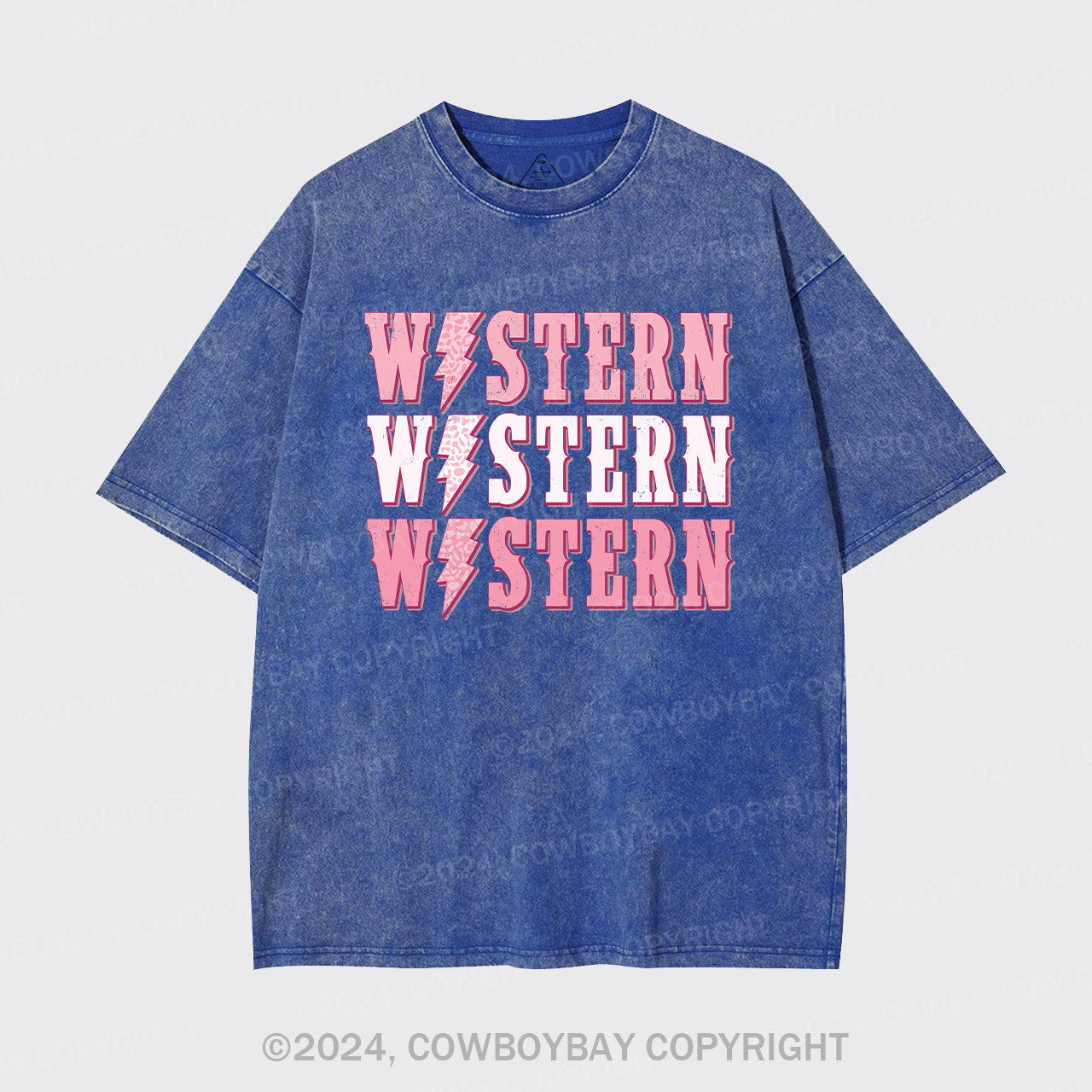 Western Lightning Cowgirl Garment-dye Tees