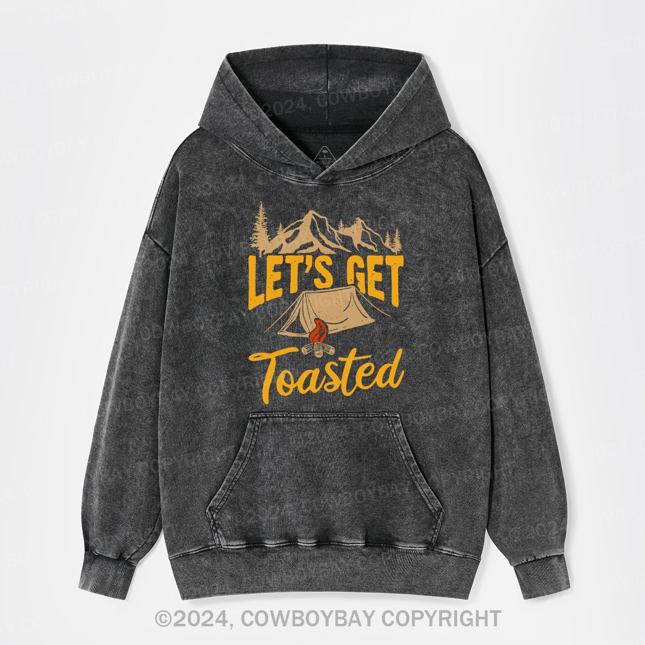 Let��s Get Toasted Garment-Dye Hoodies