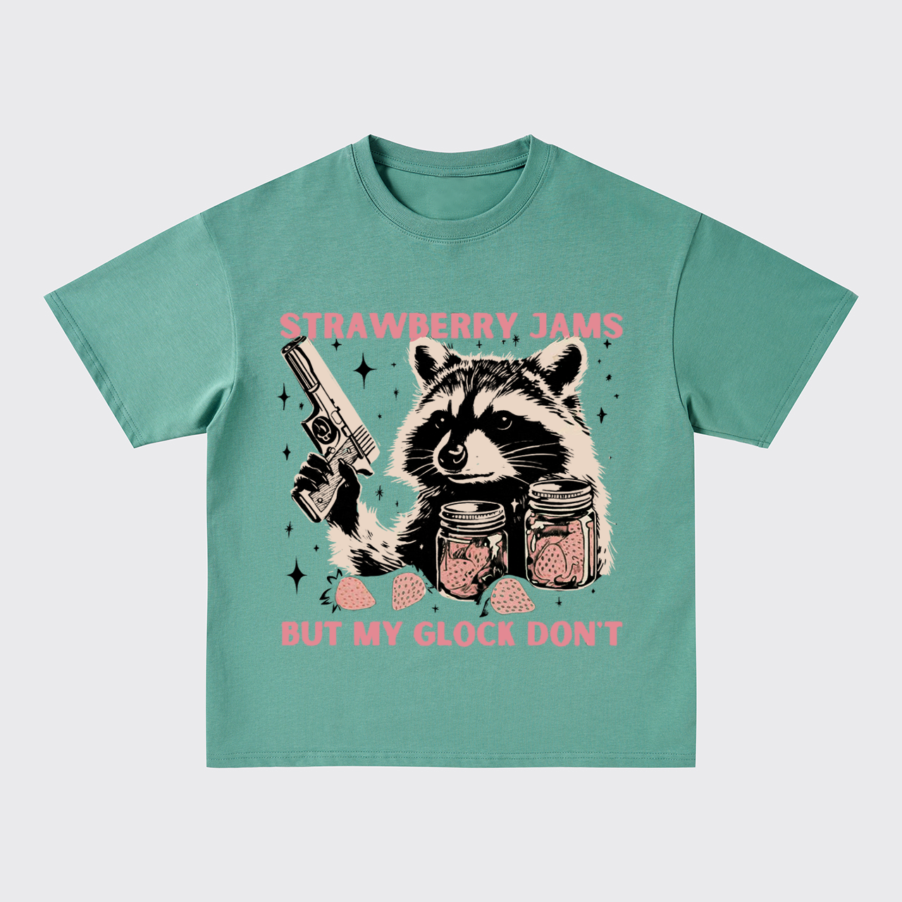 Funny Raccoon Oversize T-Shirts