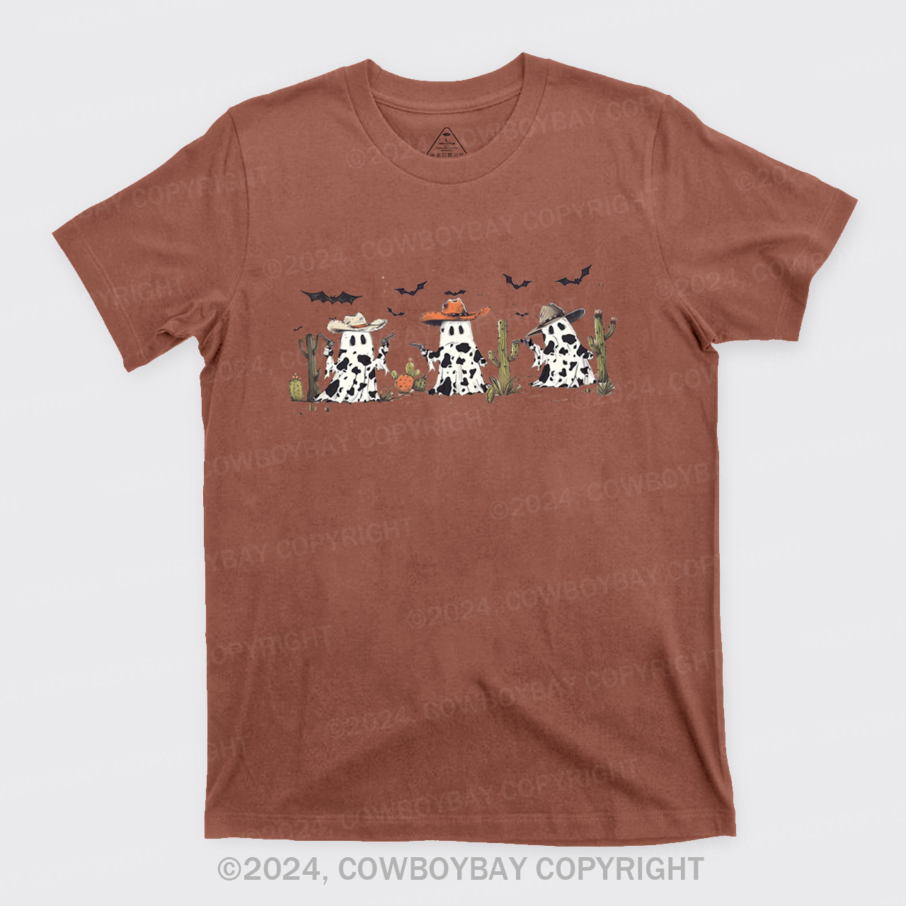 Halloween Ghost Cowboy T-Shirts
