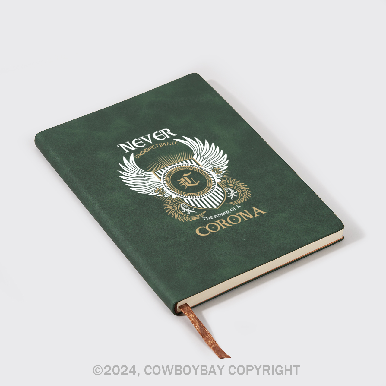 A5 Vintage Sheepbark Notebook-The Power of A