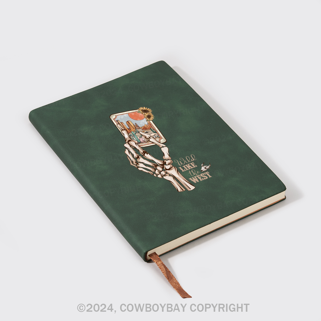 A5 Vintage Sheepbark Notebook-It's Your Turn To Play