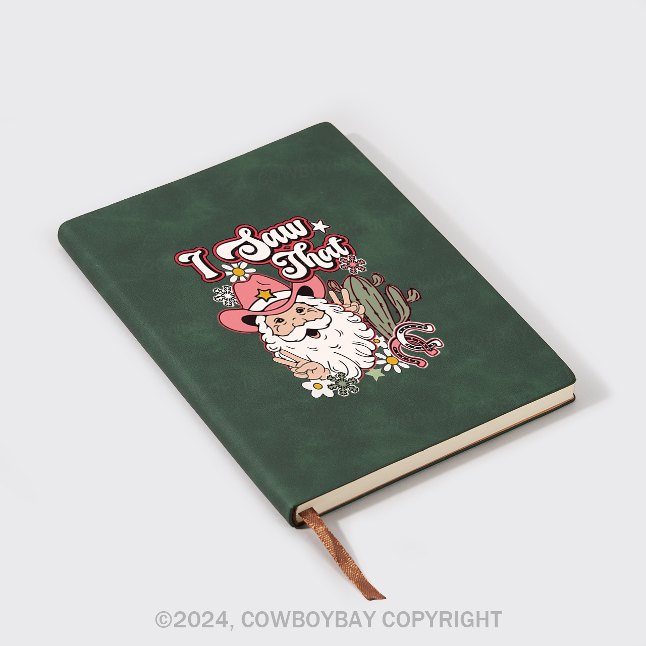 A5 Vintage Sheepbark Notebook-I Saw That