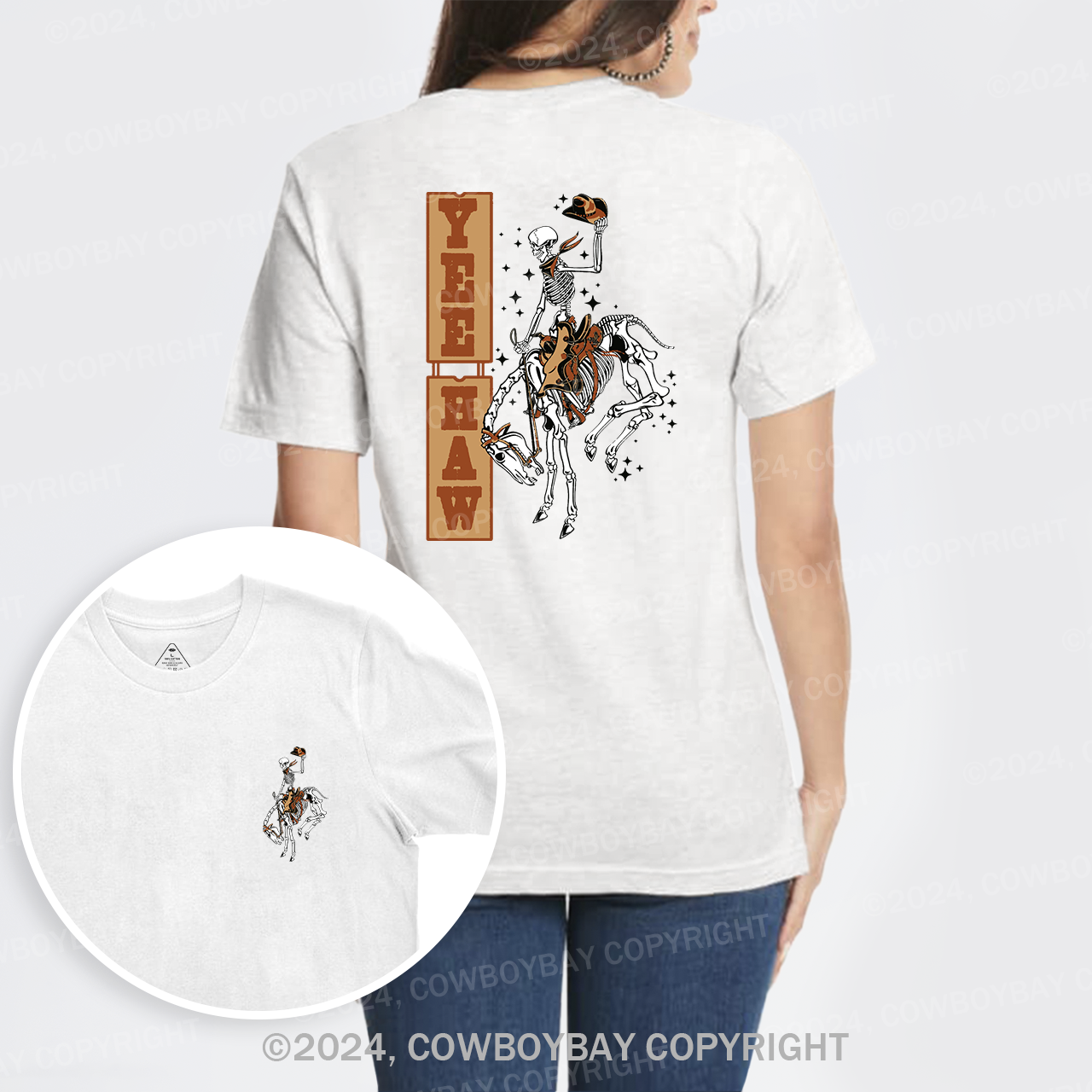 Yee Haw,Retro Halloween T-Shirts