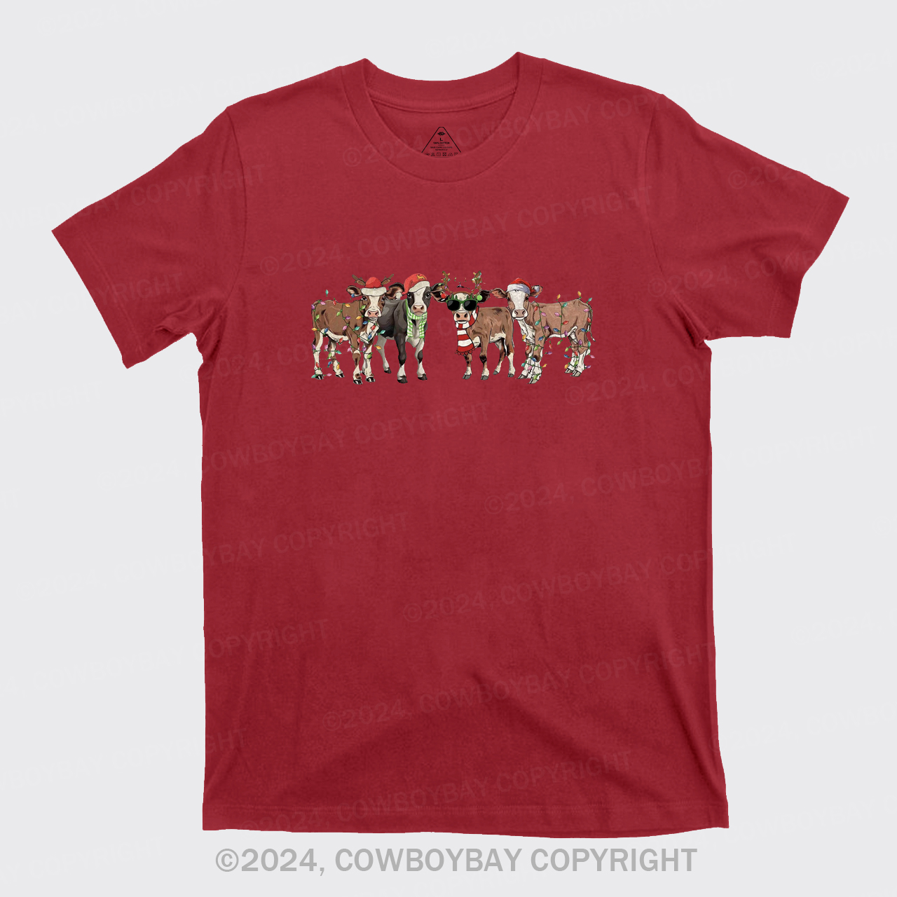Christmas Cow T-Shirts