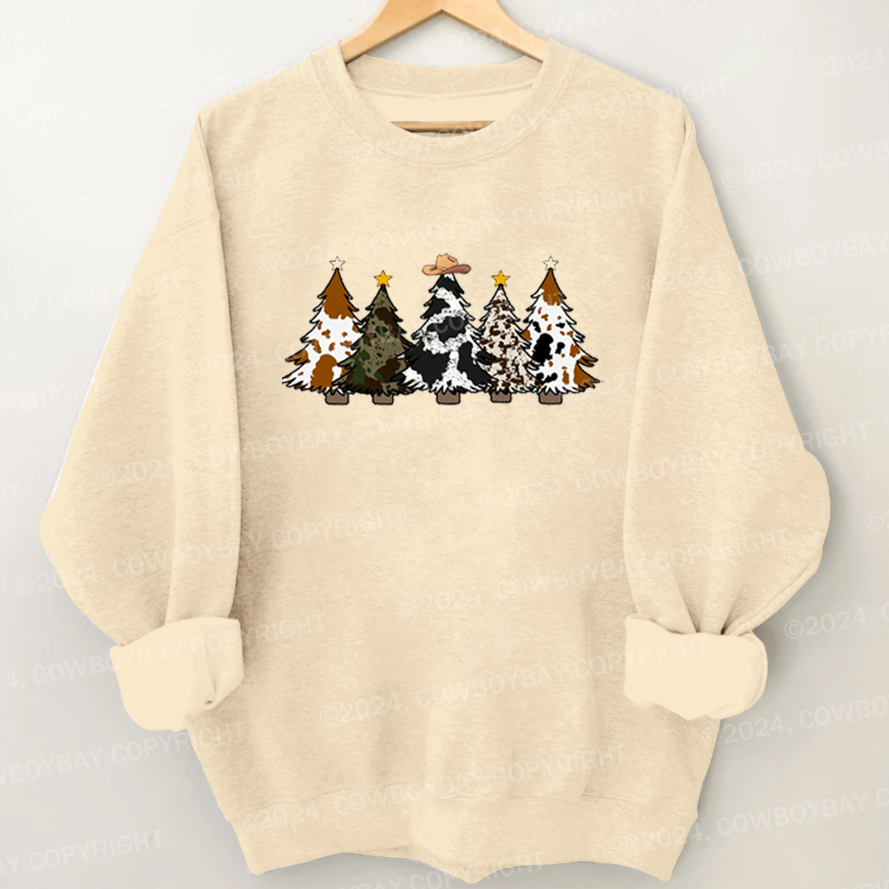 Merry Christmas Cowboy Sweatshirt
