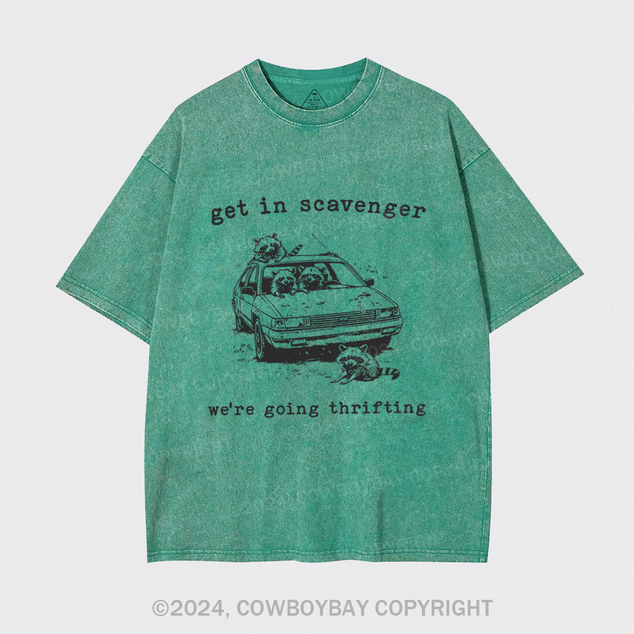 Get In Scavenger We're Going Thrifting Garment-dye Tees