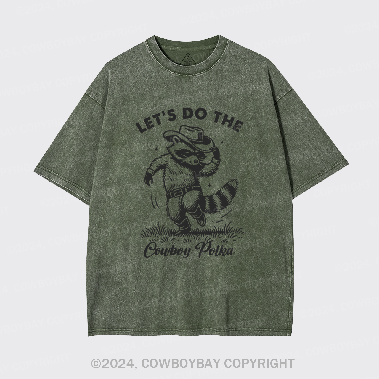Let's Do The Cowboy Polka Garment-dye Tees