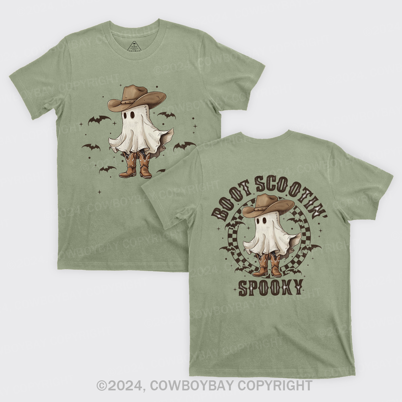 Western Halloween Boot Scoot Spooky T-Shirts