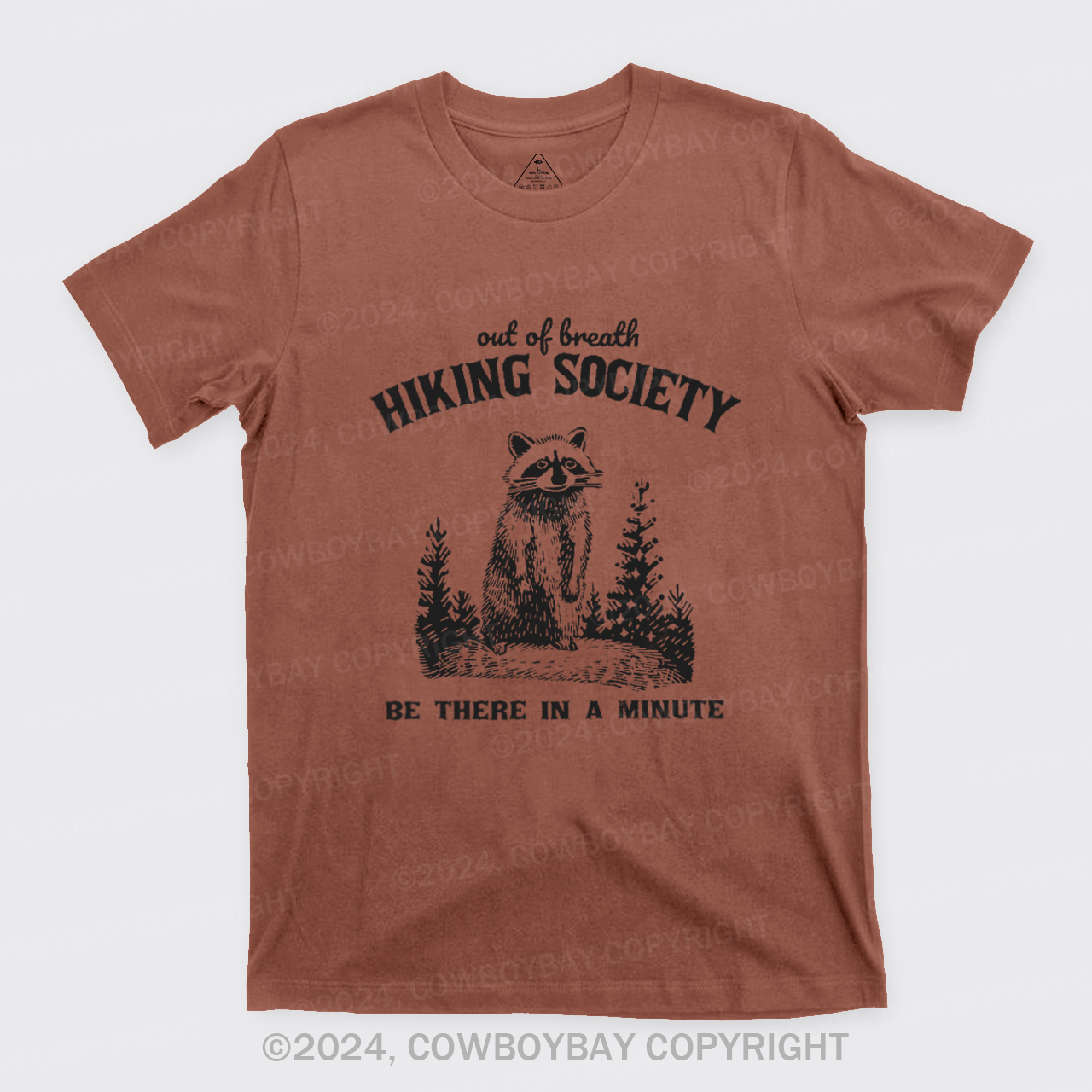Out Of Breath Hiking Society T-Shirts