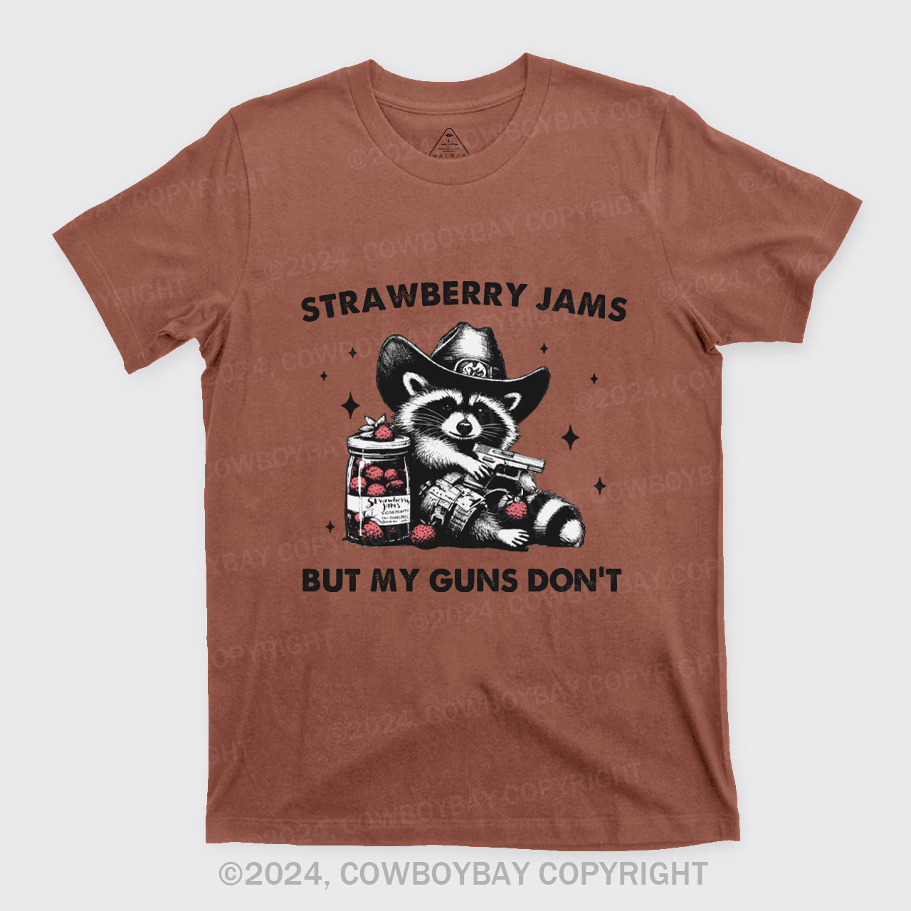 Strawberry Jams But My Guns Don't T-Shirts