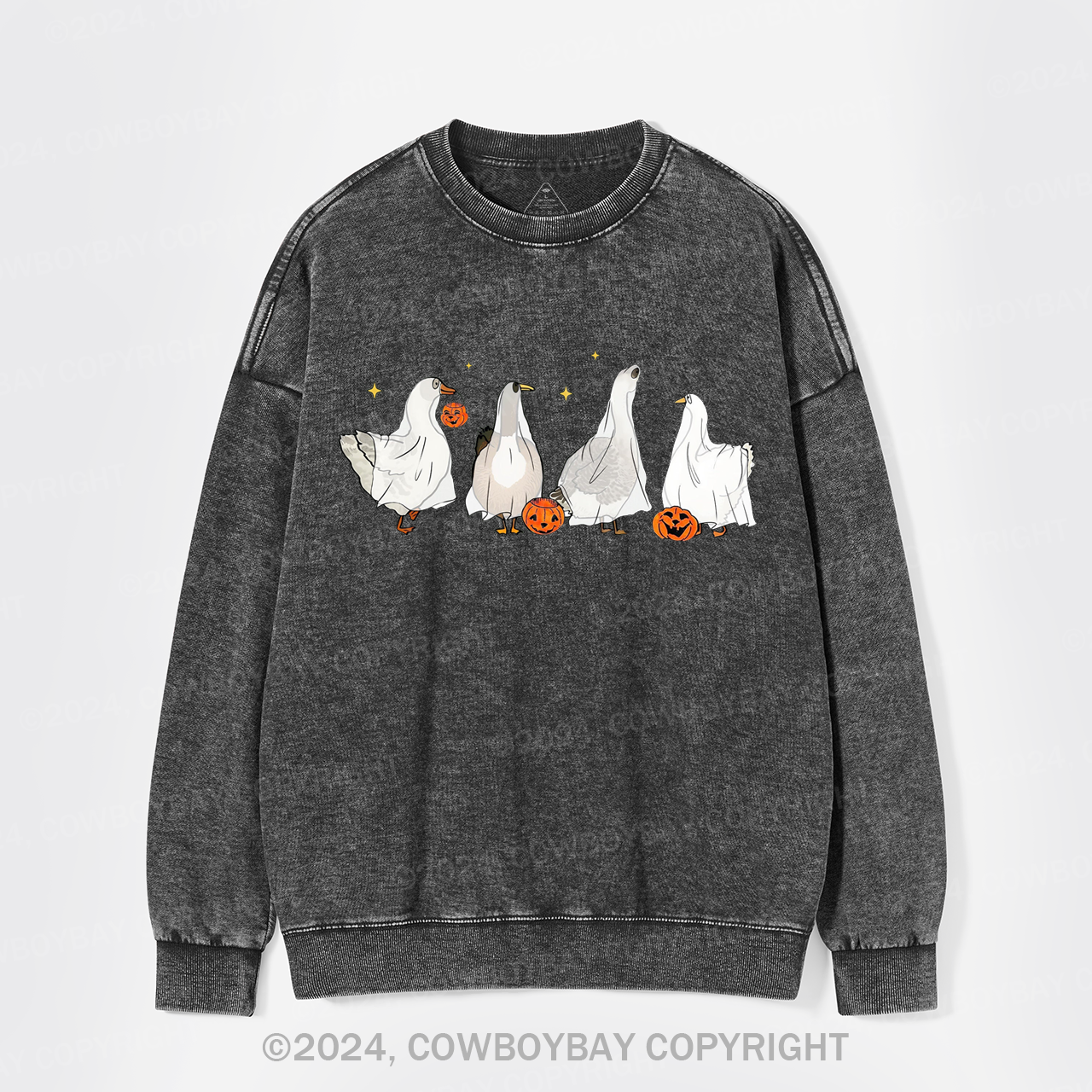Halloween Ghost Ducks Sweatshirts