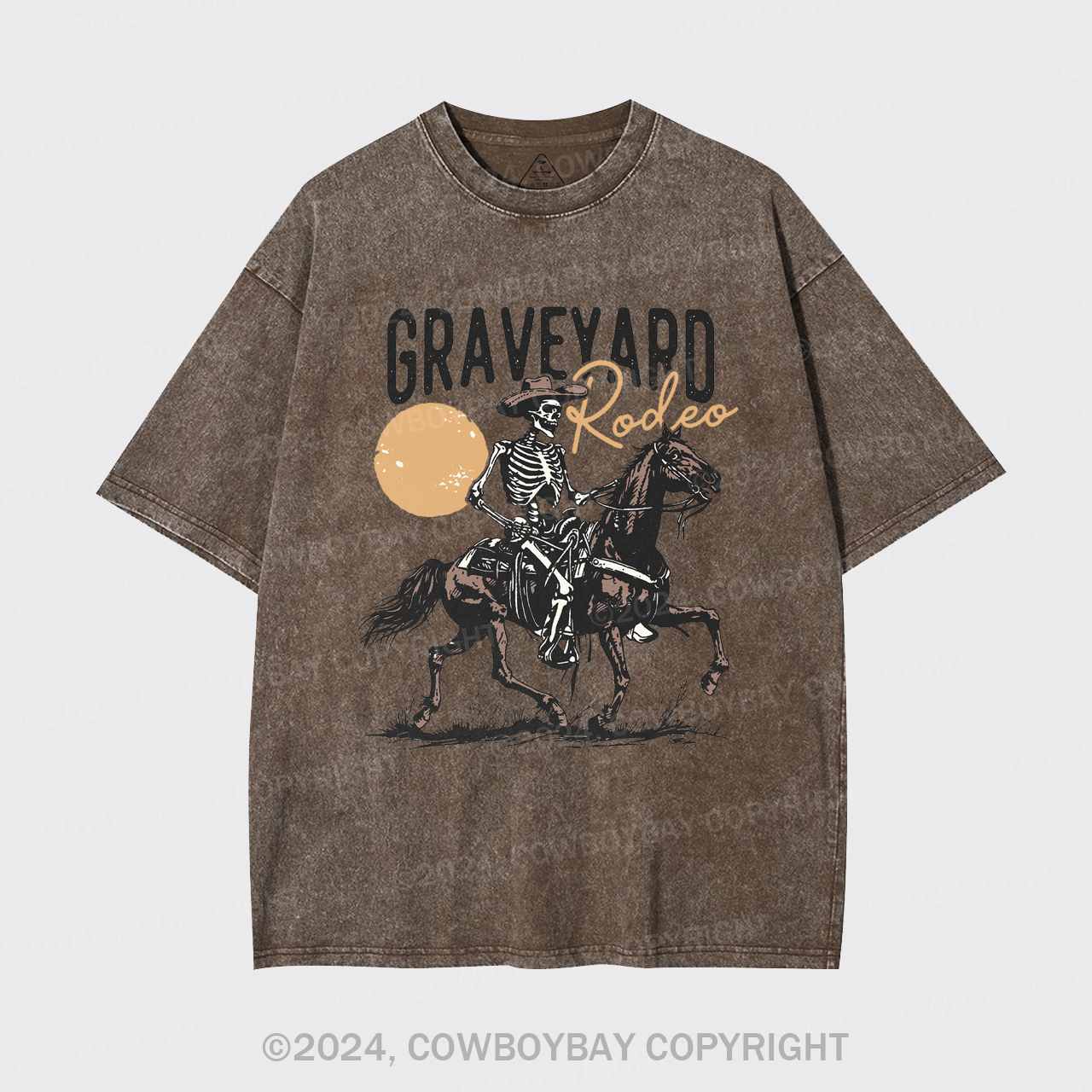 Graveyard Rodeo Garment-dye Tees