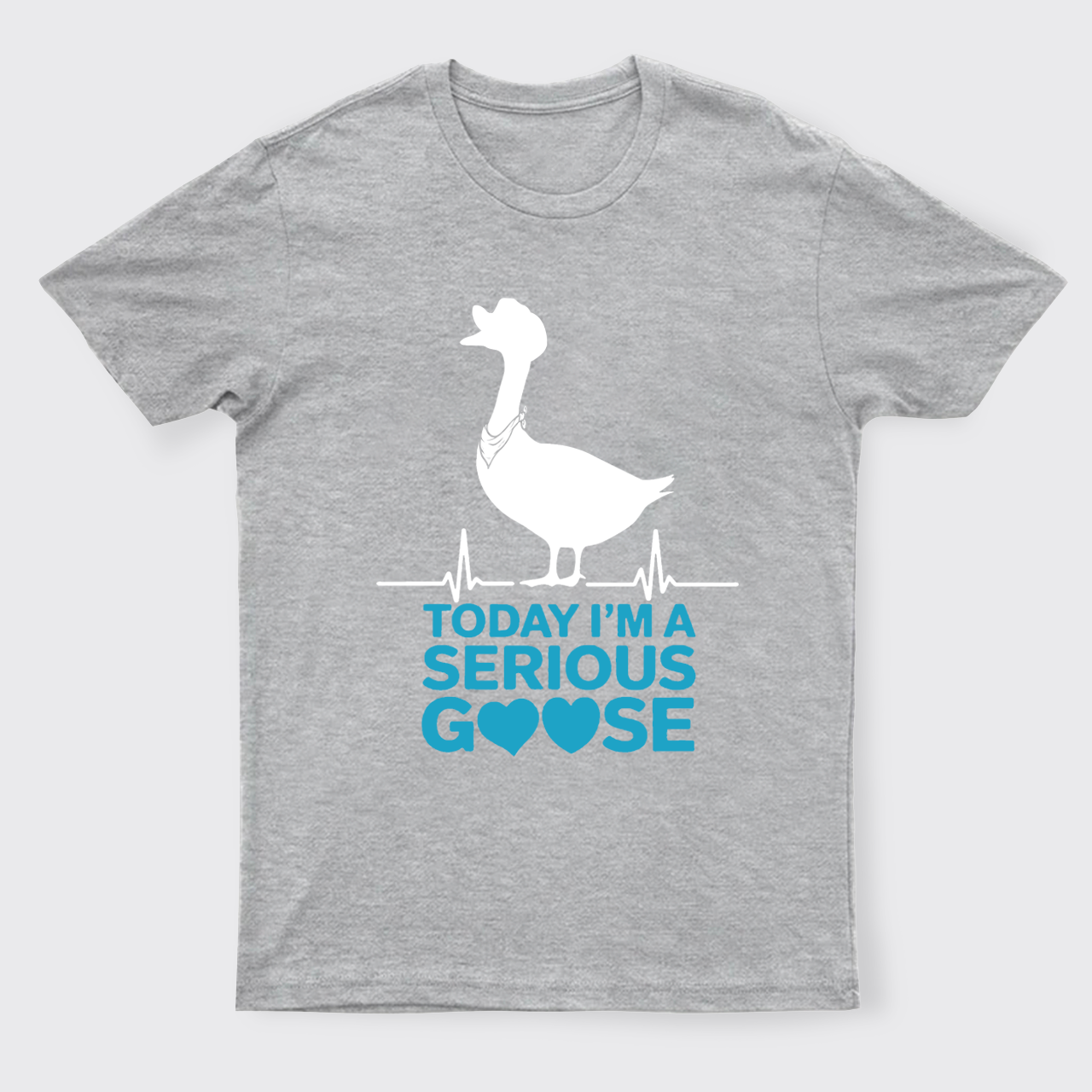 Funny Goose-Today I'm A Serious Goose T-Shirts