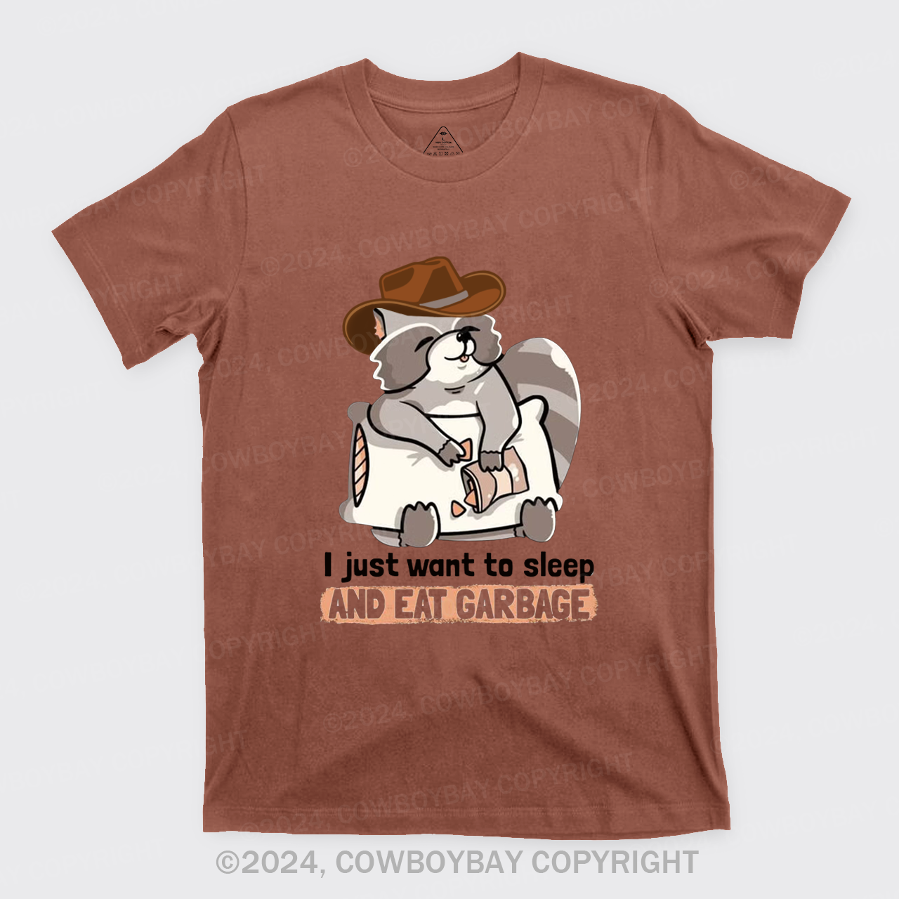 Sleep And Eat Garbage T-Shirts