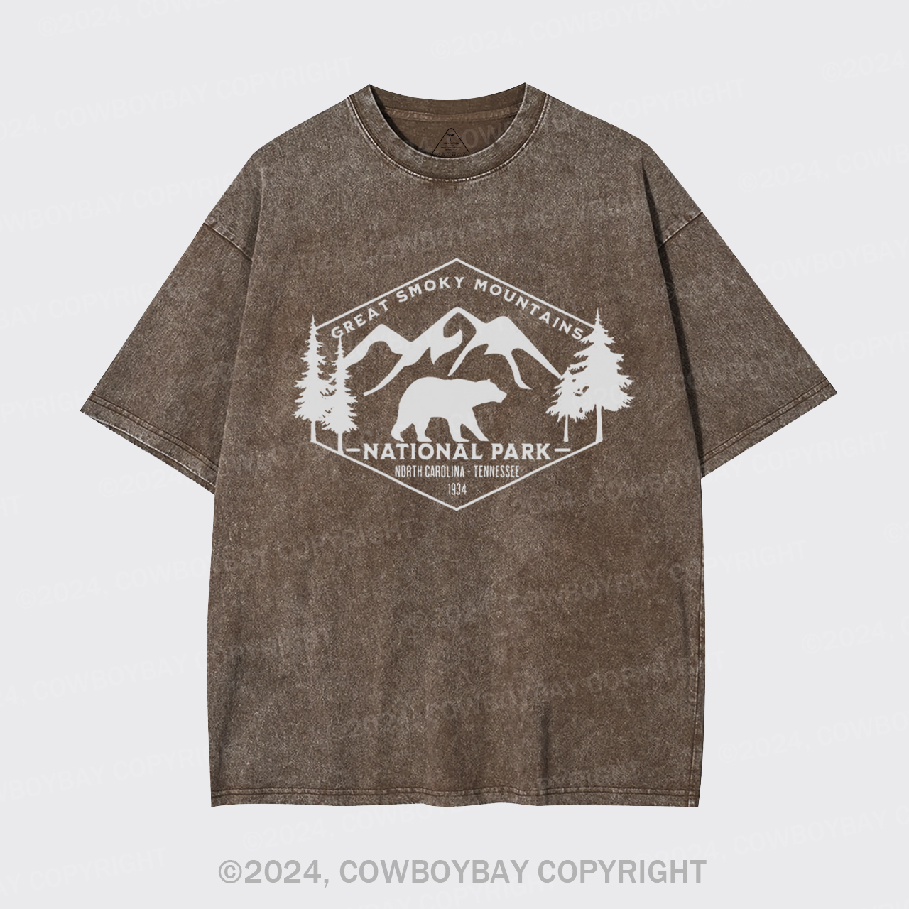 Great Smoky Mountains Garment-dye Tees
