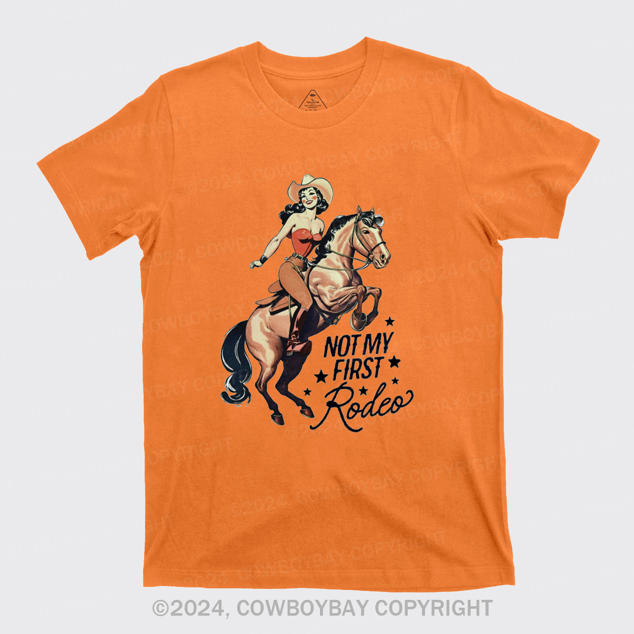 Retro Rodeo Cowgirl T-Shirts