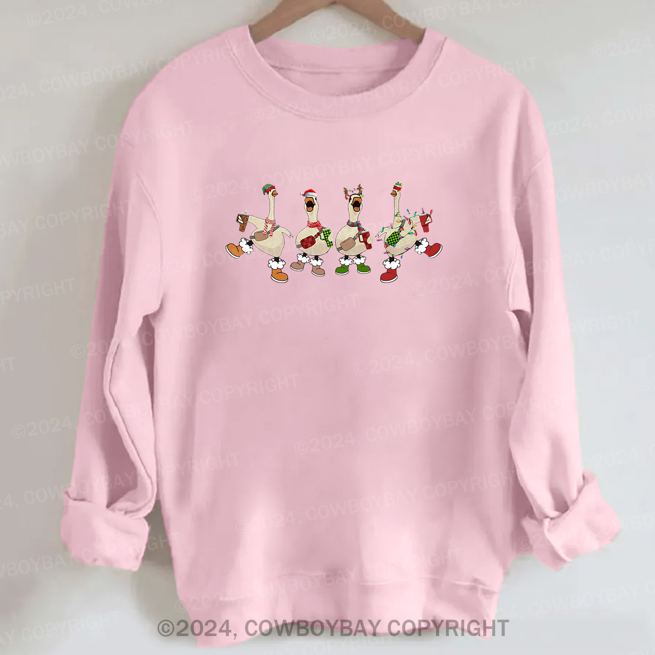 Christmas Gooses Obsessive Cup Disorder Sweatshirt