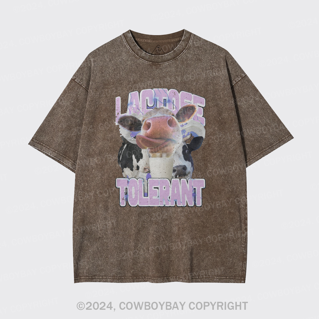 Lactose Tolerant Vintage Garment-dye Tees