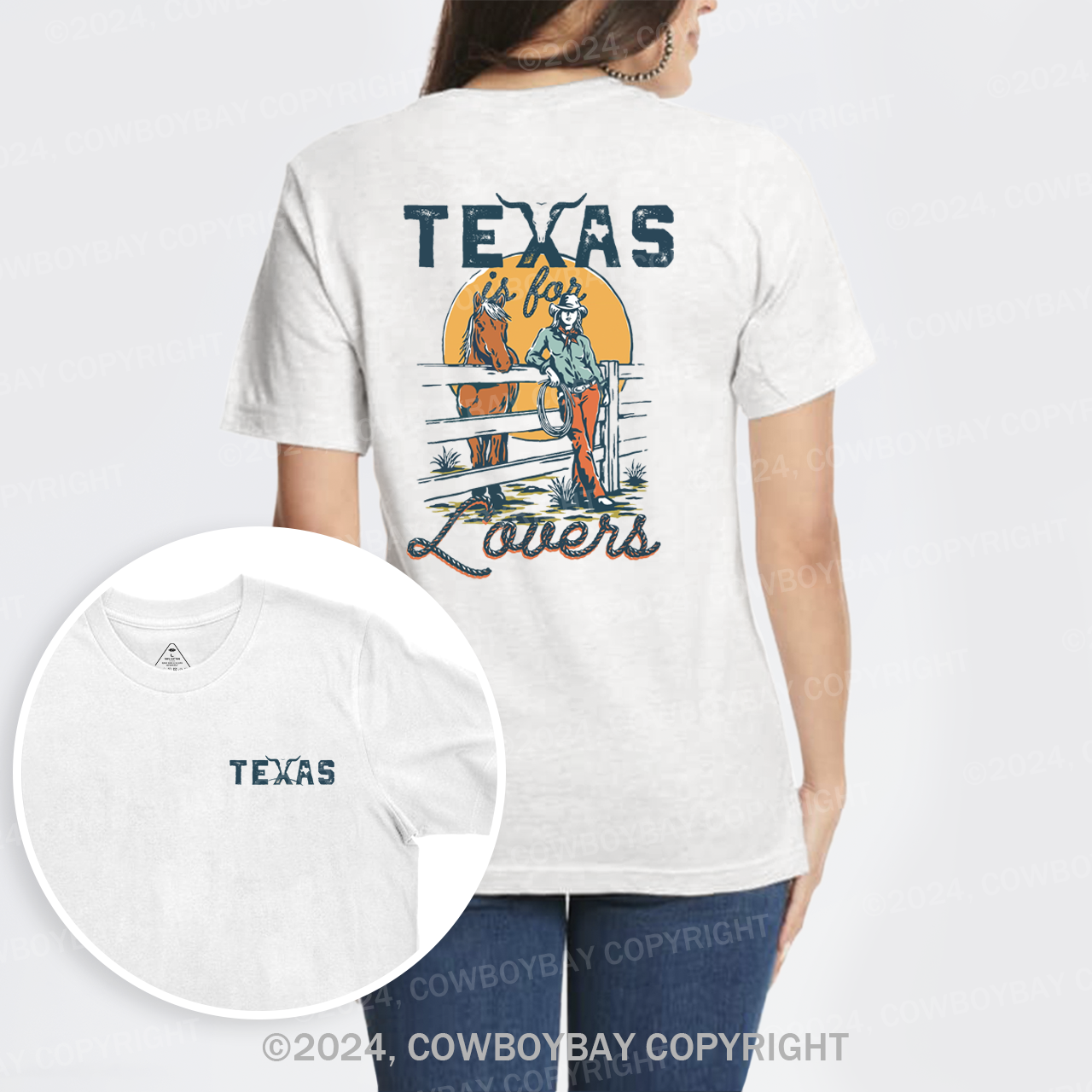 Texas Is For Lovers T-Shirts