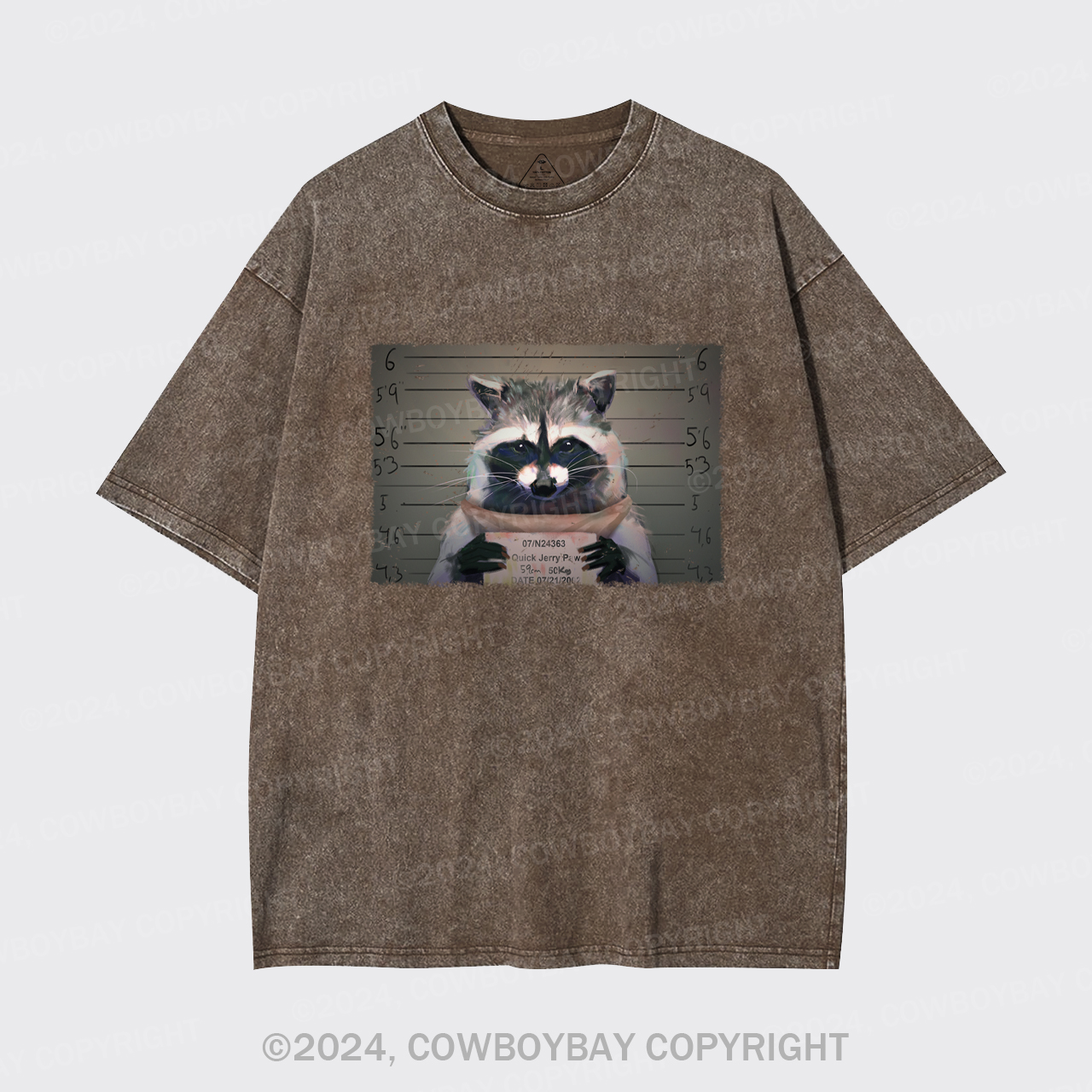 The Captive Raccoon Killer Garment-dye Tees