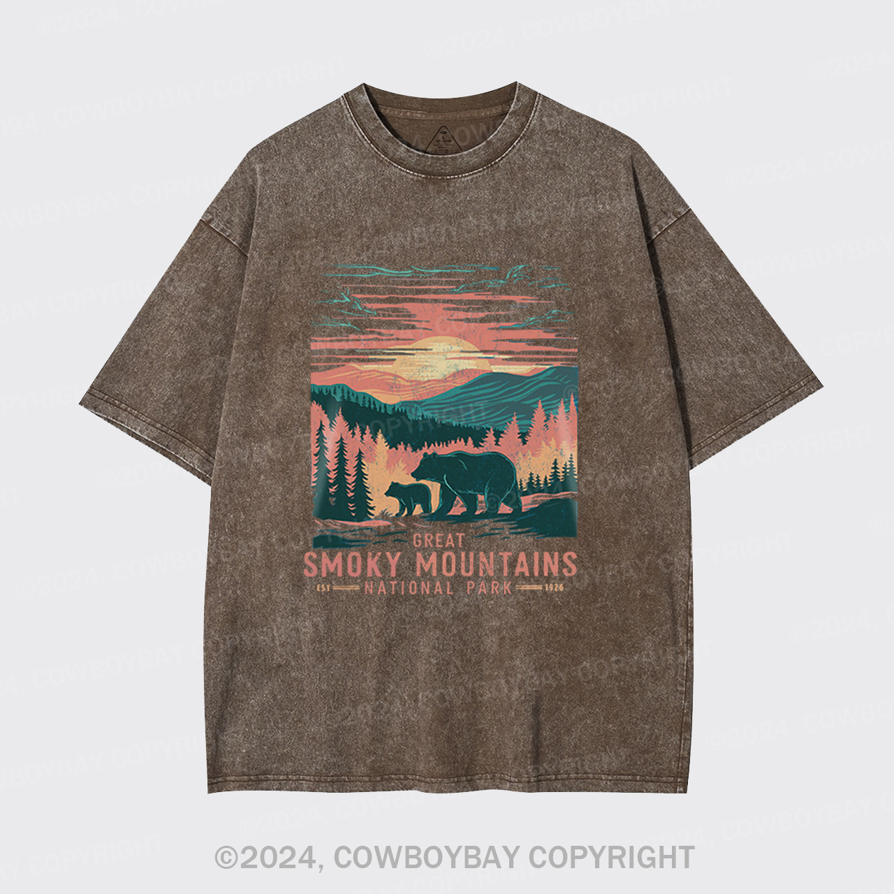 Tennessee Vacation Trip Garment-dye Tees