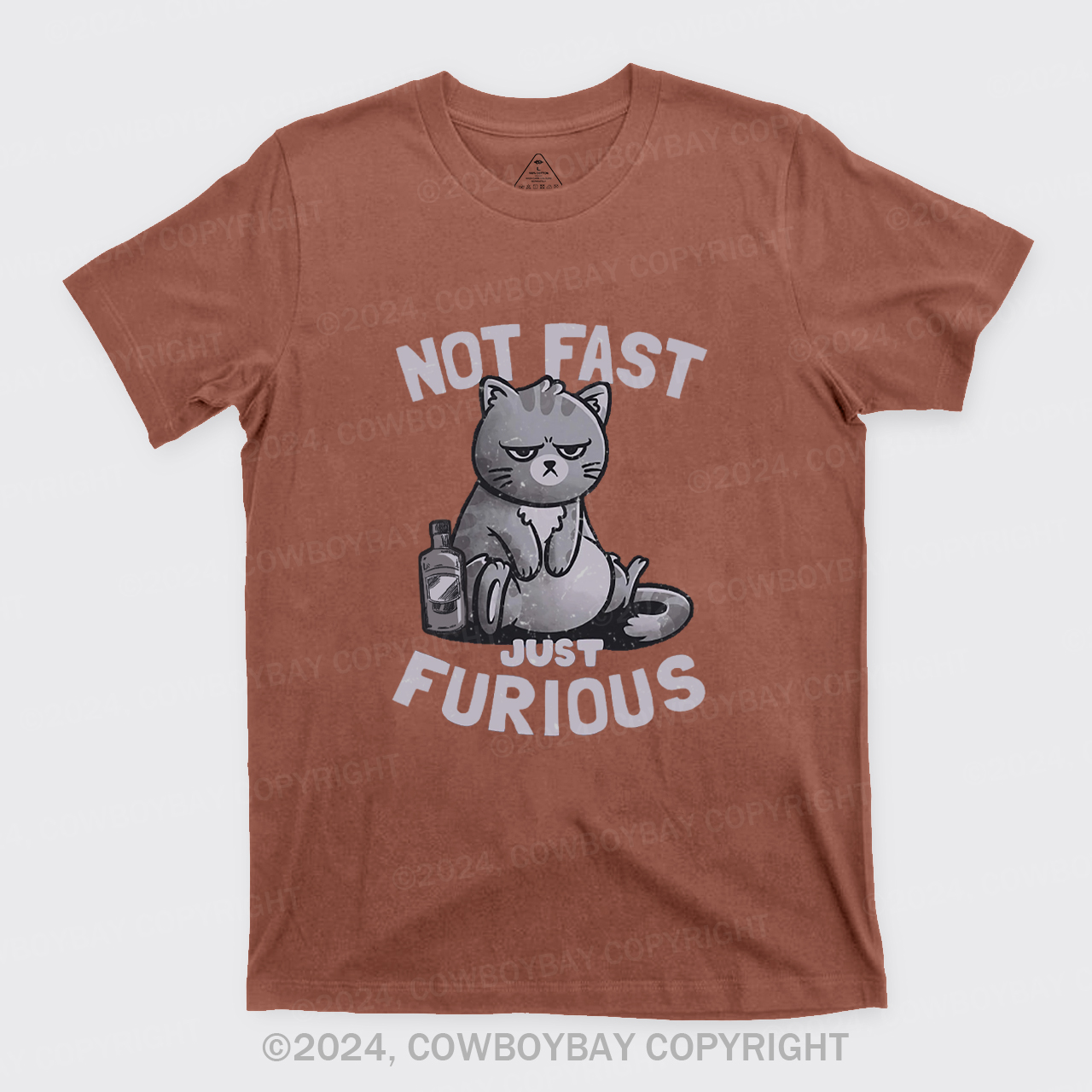Not Fast Just Furious Cat T-Shirts