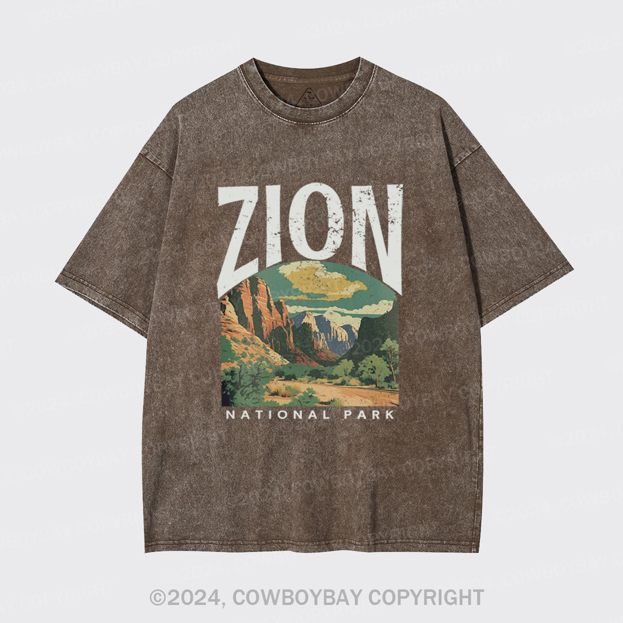 Zion National Park Garment-dye Tees