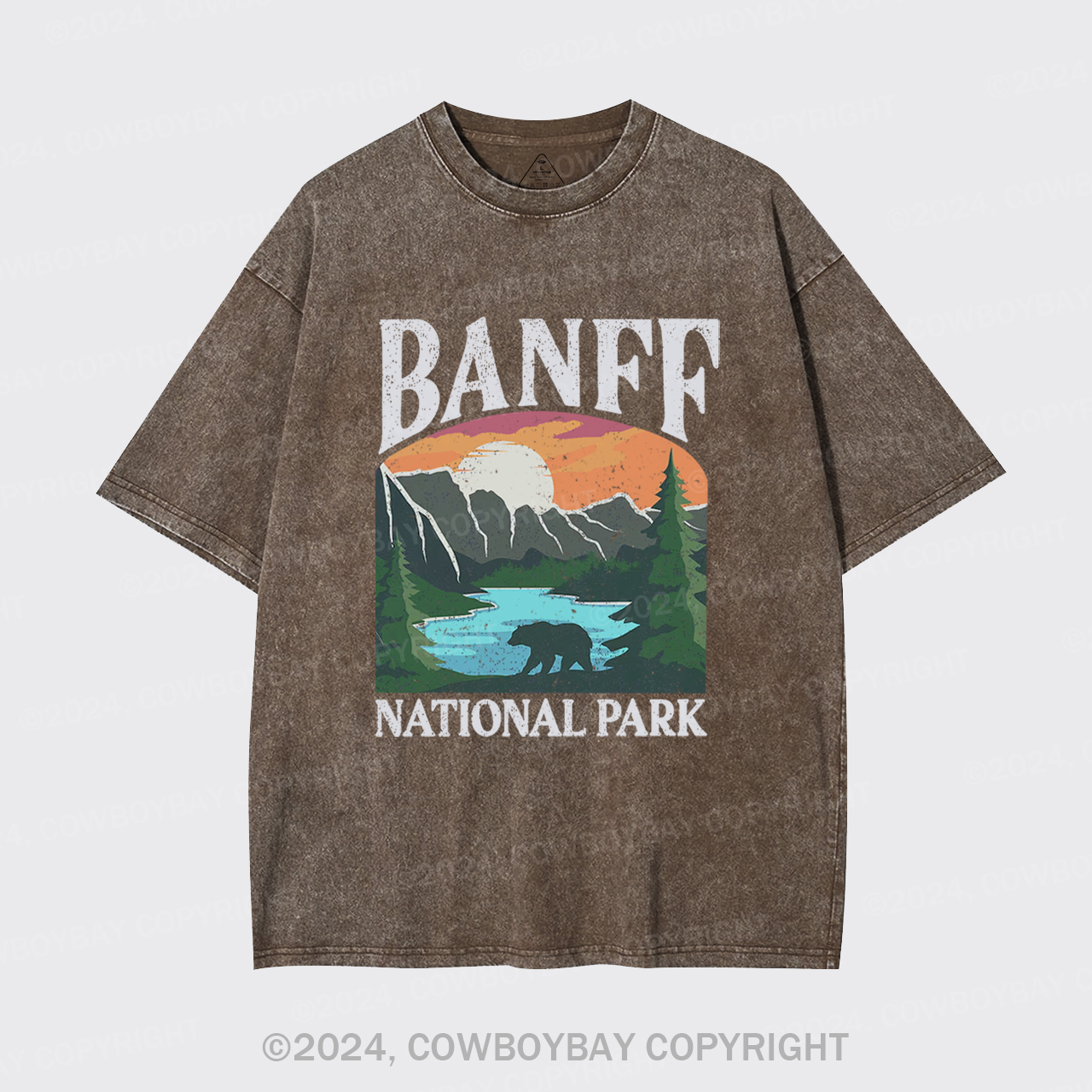 Rockies Banff National Park Garment-dye Tees