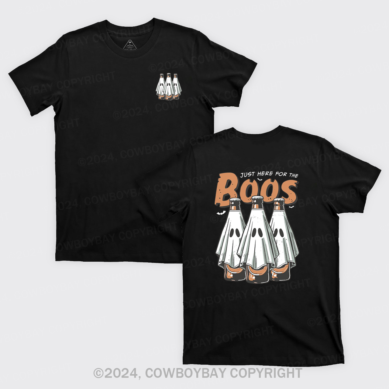 Halloween Just Here For The Boos T-Shirts