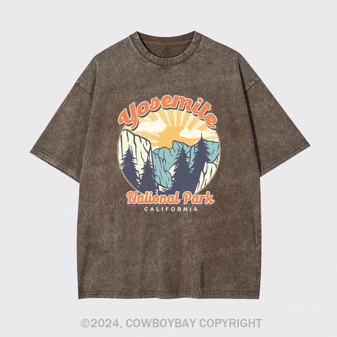 Yosemite National Park Garment-dye Tees