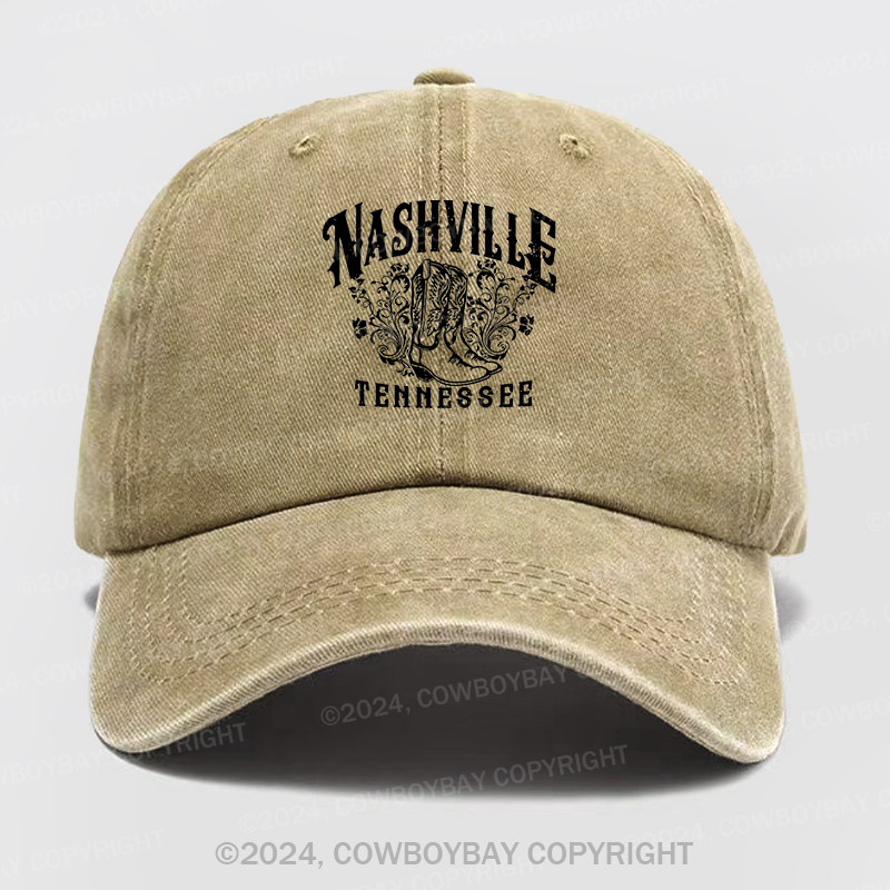Nashville Tennessee 1972 Wash Hat