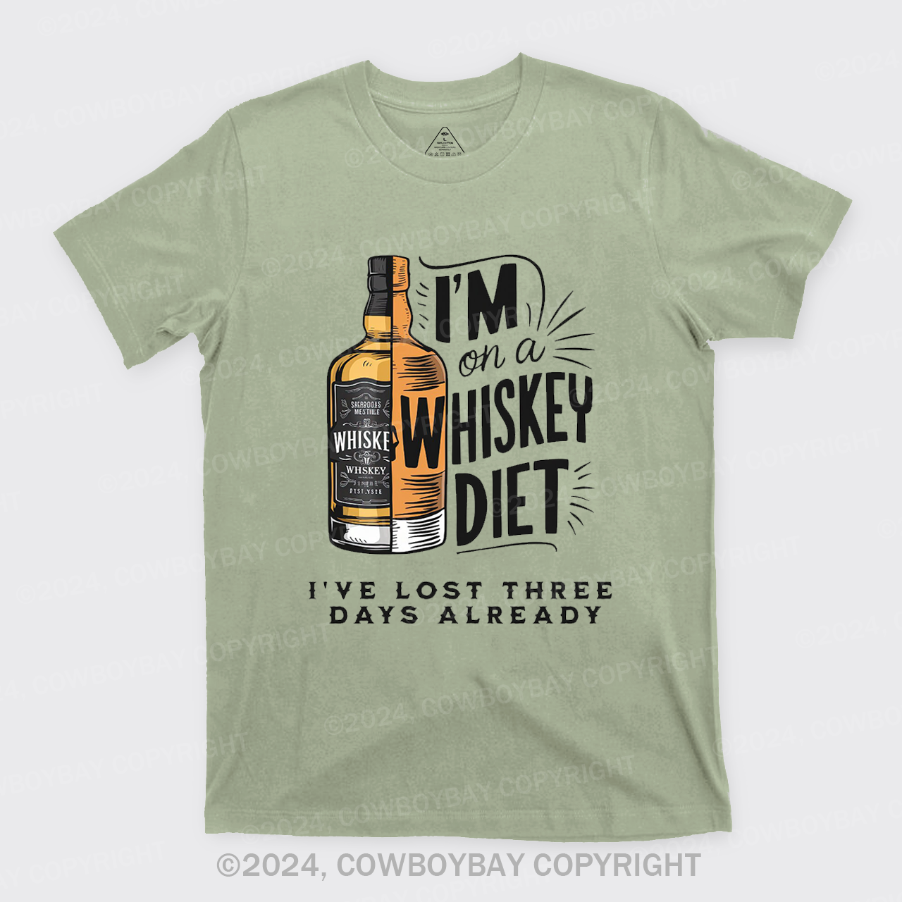 I'm On A Whiskey Diet T-Shirts