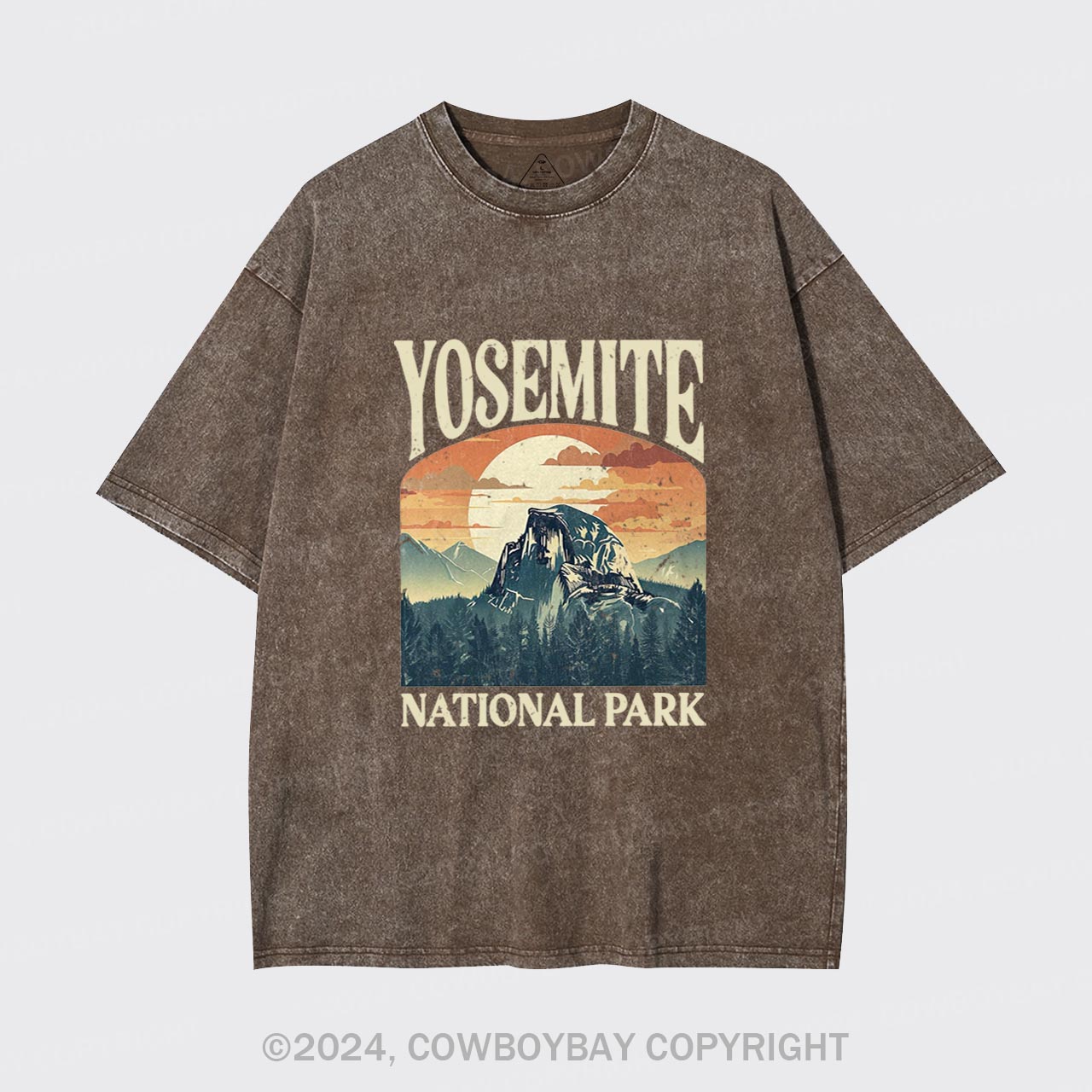 California Yosemite National Park Garment-dye Tees