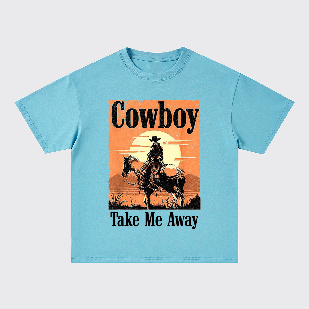 Cowboy Take Me Away Oversize T-Shirts