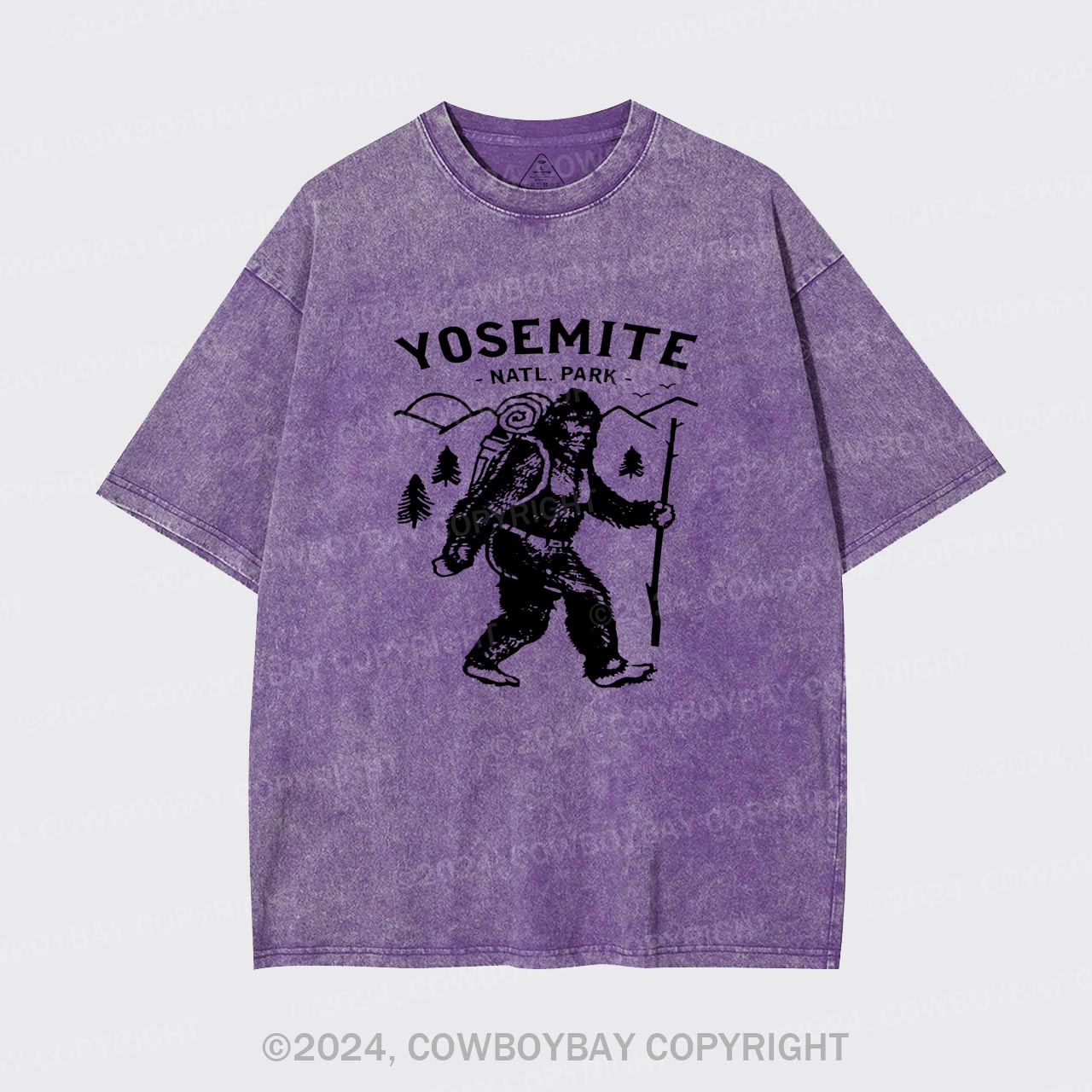 Yosemite Natl Par Garment-dye Tees