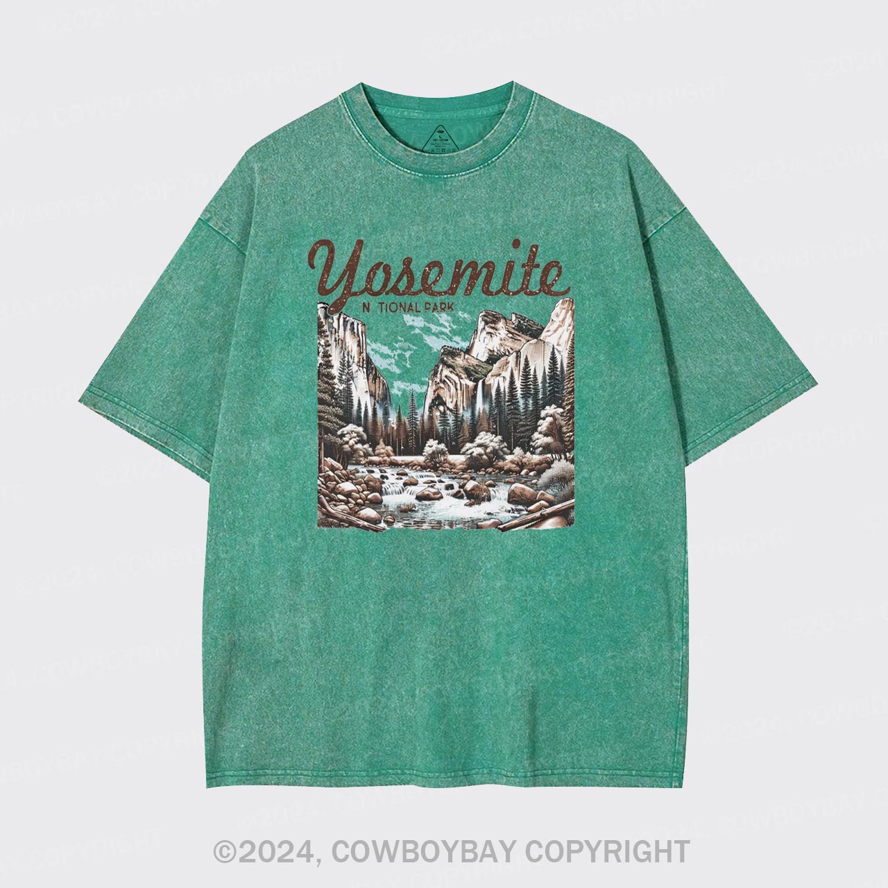 Vintage Yosemite National Park Garment-dye Tees