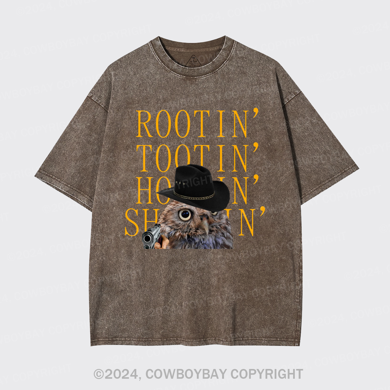 Rootin' Tootin' Hootin' Shootin' Garment-dye Tees