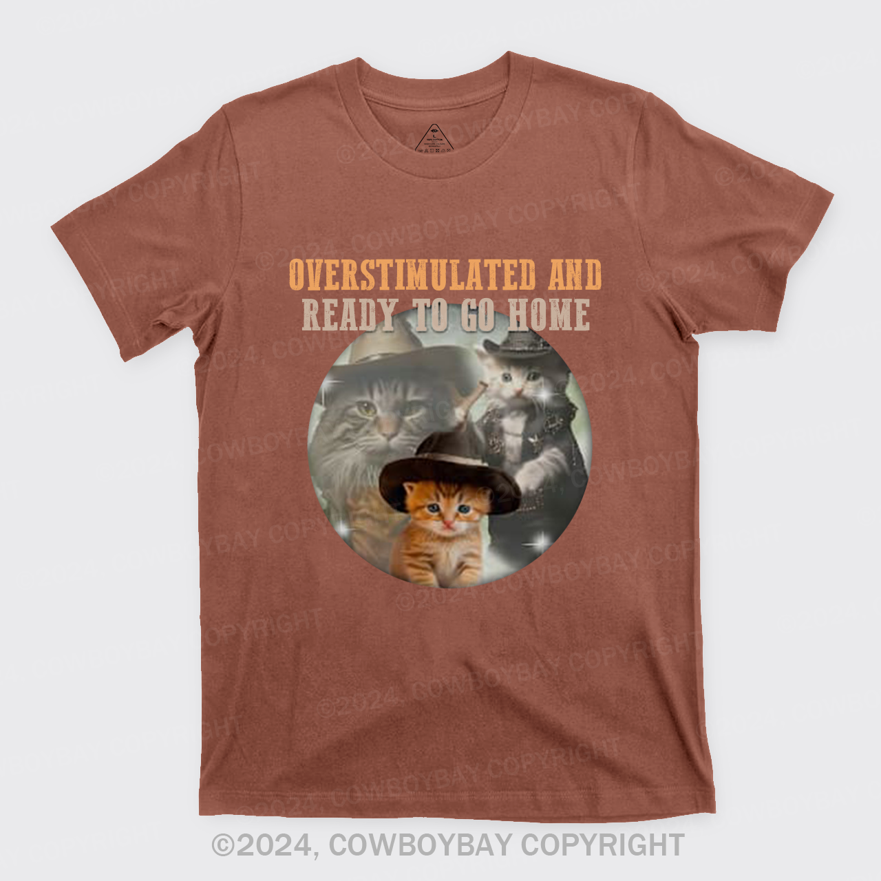 Overstimulated And Ready To Go Home T-Shirts