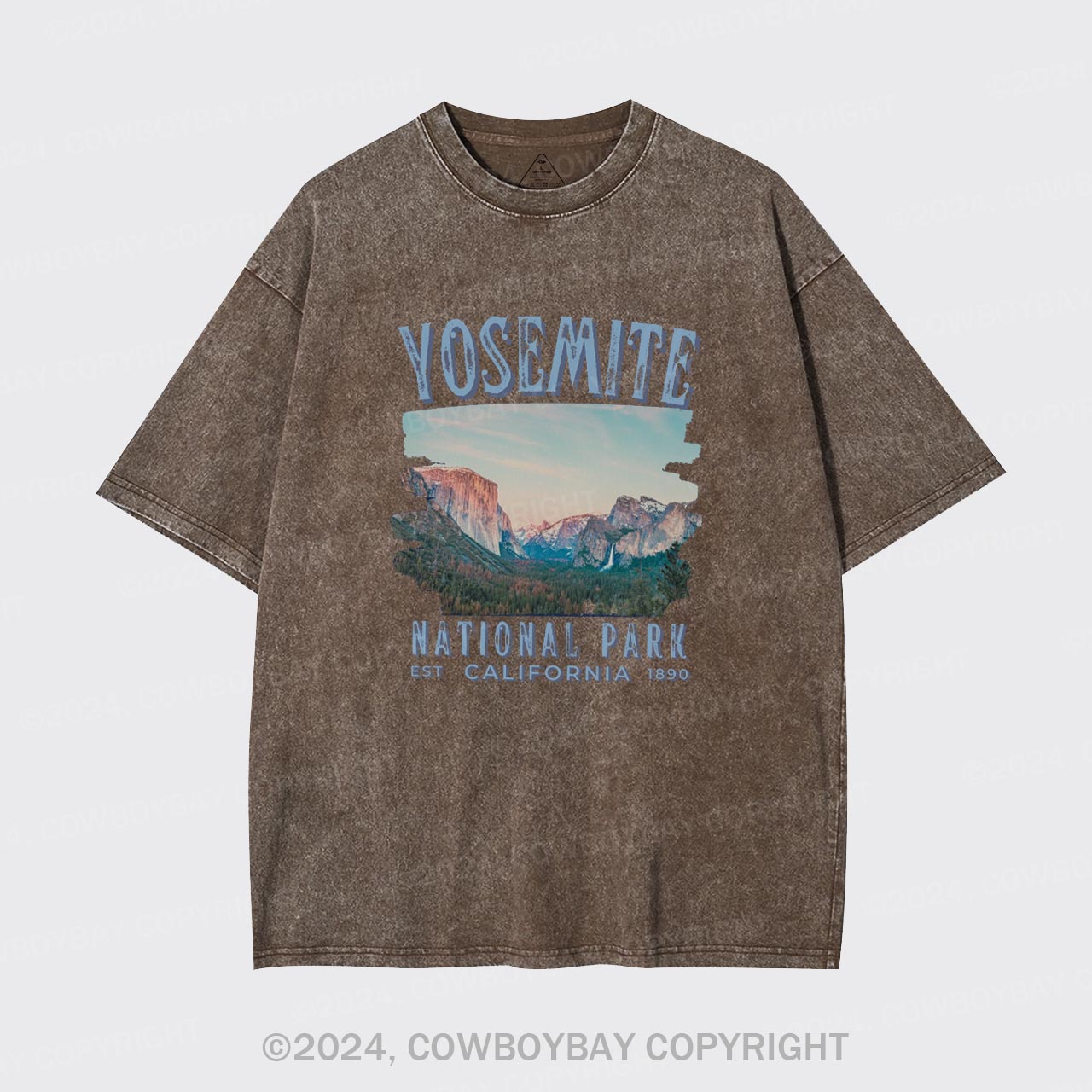 Yosemite National Park California Garment-dye Tees