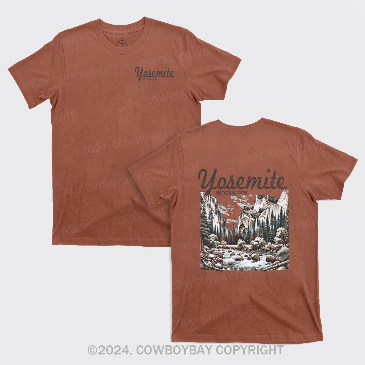 Vintage Yosemite National Park T-Shirts