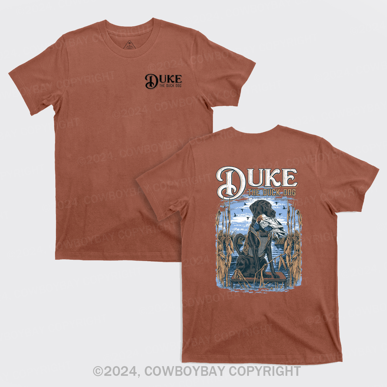 Duke The Duck Dog T-Shirts