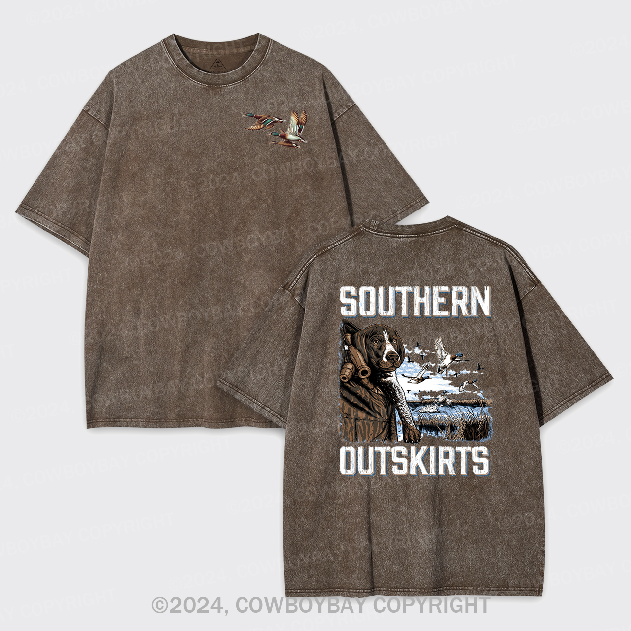Southern Outskirts Garment-dye Tees