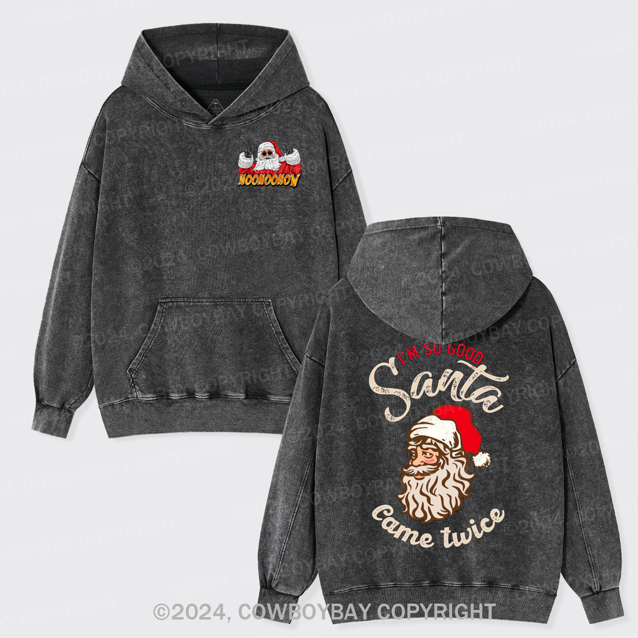 Hoo Hoo How Garment-Dye Hoodies