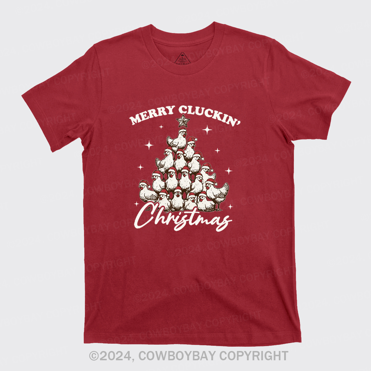 Merry Christmas Chickens T-Shirts