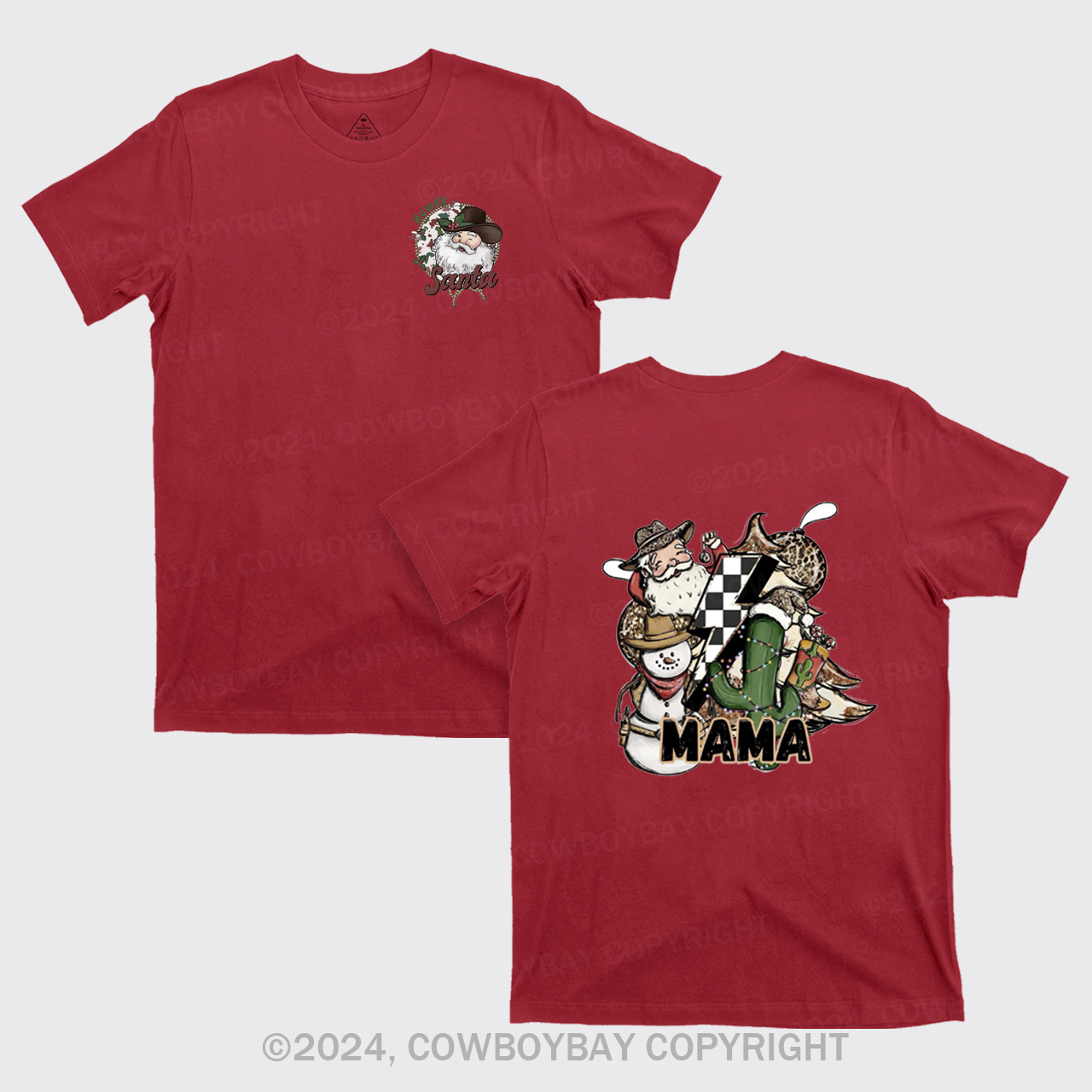 Howdy Santa T-Shirts