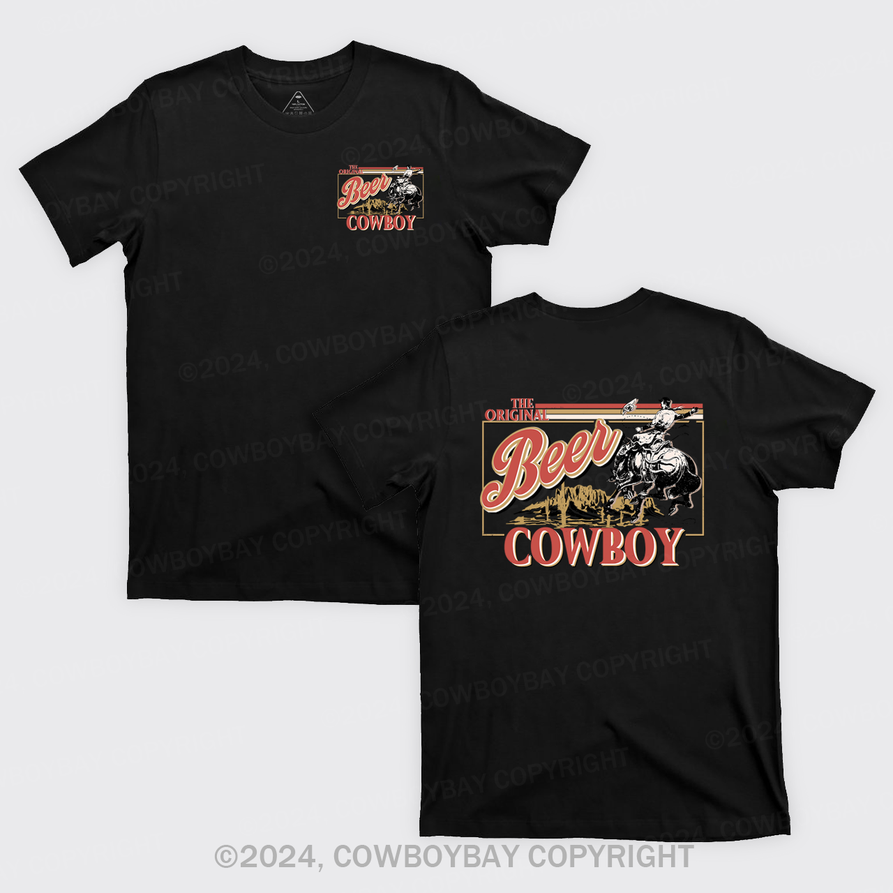 The Original Cowboy Men's Beer Shirts
