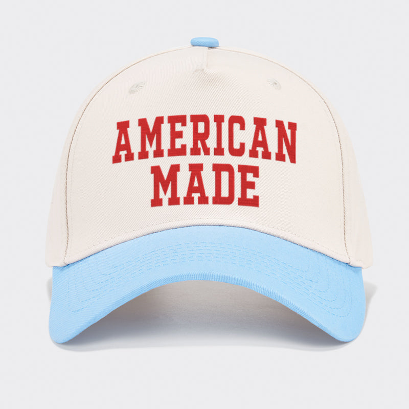 American Made Embroidered Baseball Cap