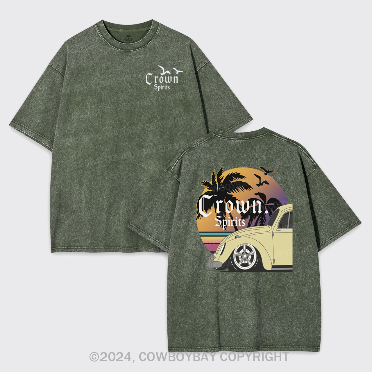 Beers With Hot Summer Garment-dye Tees