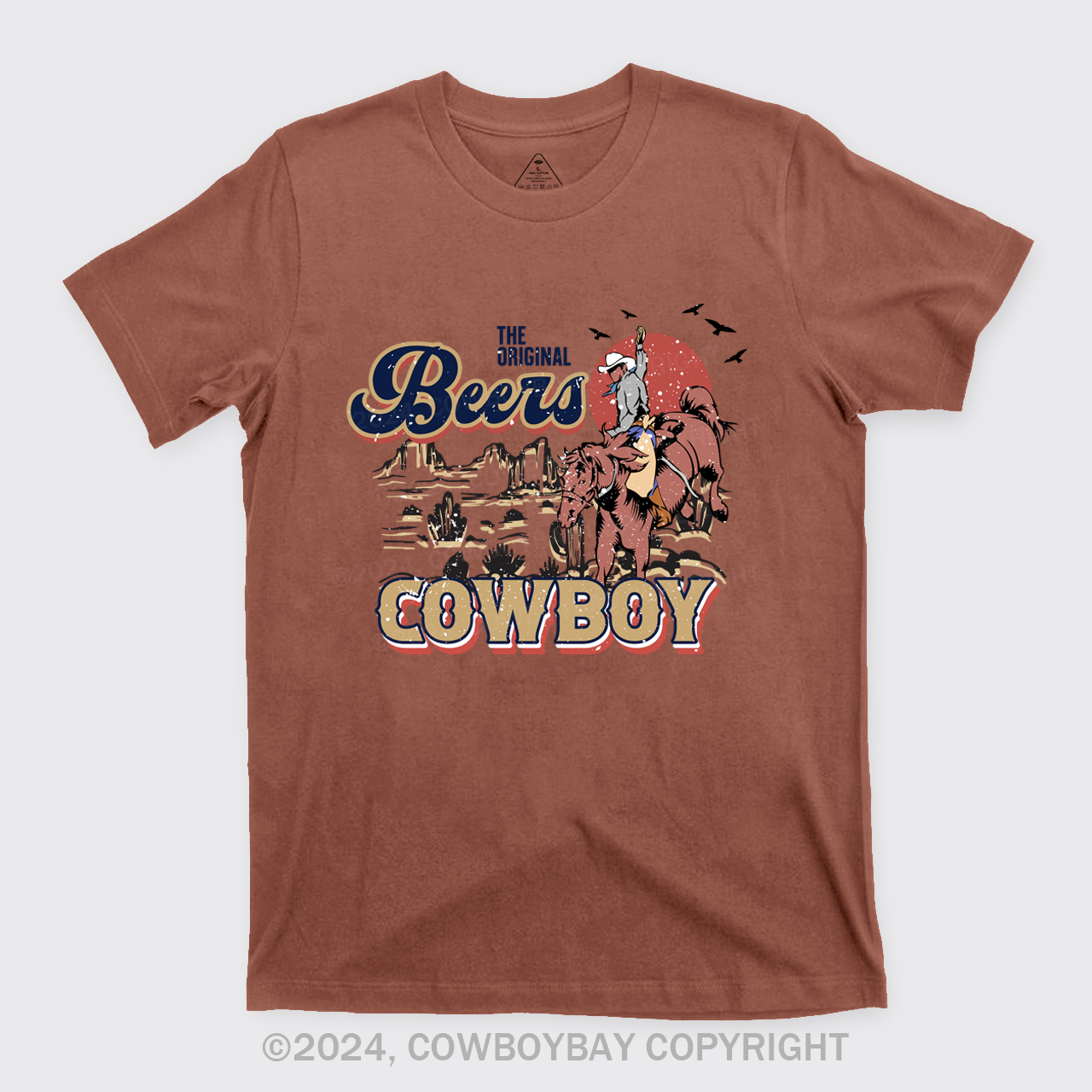 Beers Cowboy On The Wilderness T-Shirts